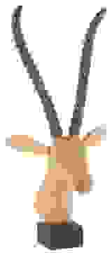 Dekofigur Hirsch aus Mangobaum (82 cm)