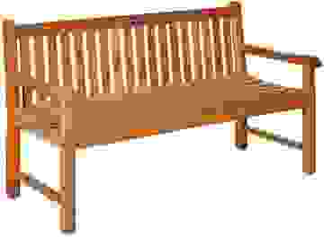 Gartenbank Bari Teakholz 150x62x92cm