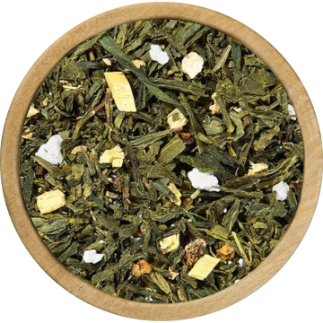 Kaffeerista - Grüner Sencha Tokyo | Ingwer & Pflaume