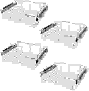 Teleskopschublade 4er-Set 60cm Schrankbreite