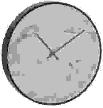 Wanduhr Marmor Schwarz (40 cm)