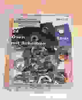 Ösen mit Scheiben 8mm 24Stück