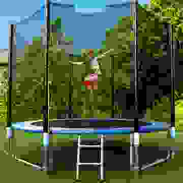 Trampolin Ø244cm inkl. Sicherheitsnetz TÜV SÜD GS