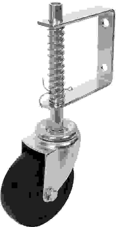 Fixman Hek Lenkrolle unter Federdruck 100 mm, 57 kg