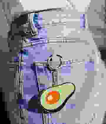 Oversized Avocado Schlüsselanhänger