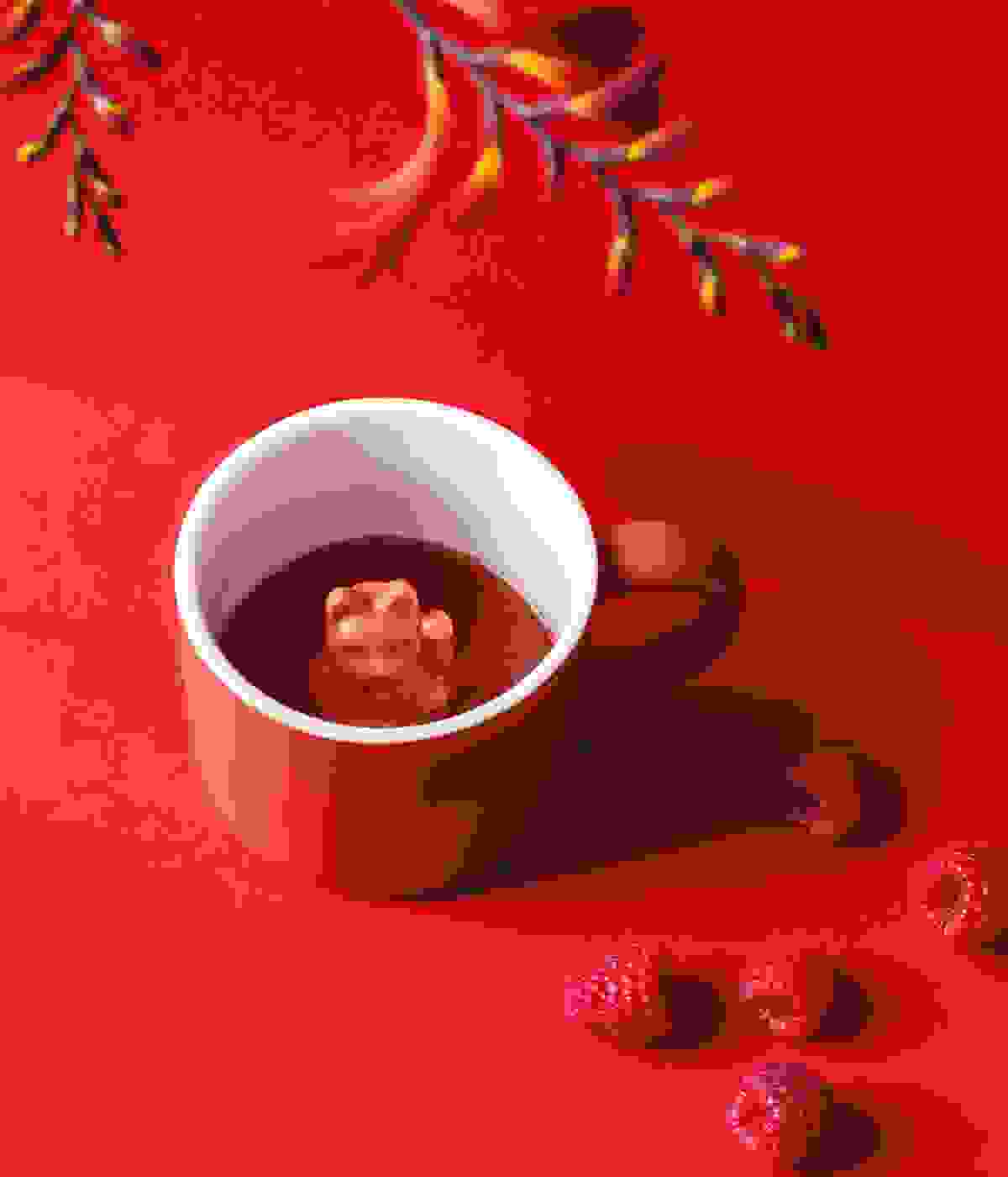 Tasse Maneki Neko Red