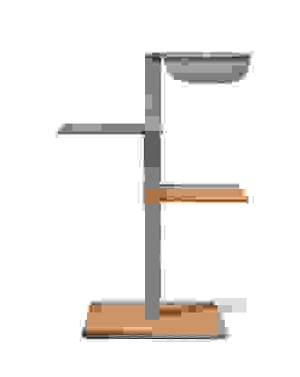 VIU-3 Kratzbaum – Eiche Natur Grau / Steingrau