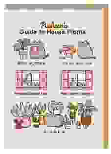 Pusheen’s Guide To House Plants Grußkarte