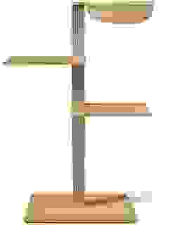 VIU-3 Kratzbaum – Eiche Weiß Beige / Strandbeige