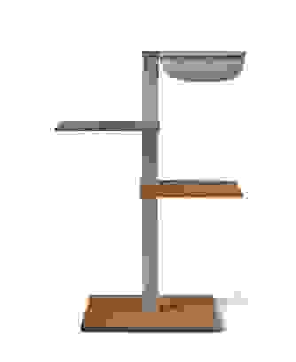 VIU-3 Kratzbaum – Nussbaum Grau / Steingrau