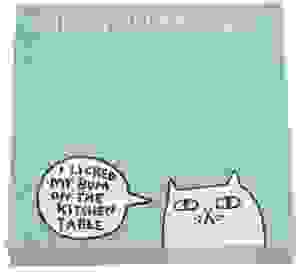 While You Were Out Post-It Notes