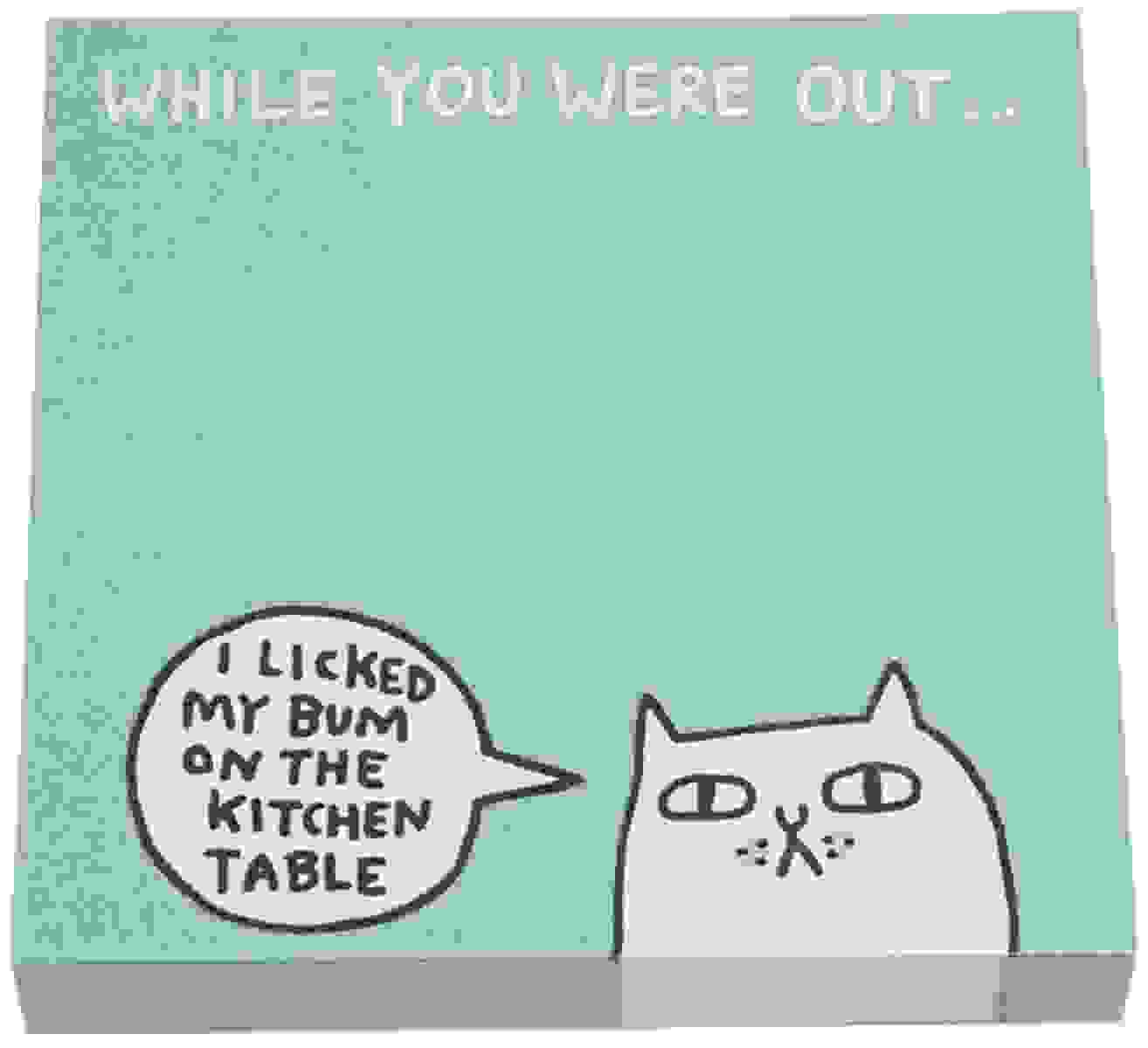 While You Were Out Post-It Notes