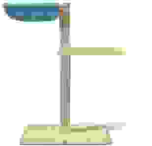 VIU-2 Kratzbaum – Zirbe Natur / Pazifikblau