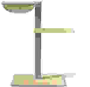 VIU-2 Kratzbaum – Ahorn Grau / Caramelbeige – Flanell