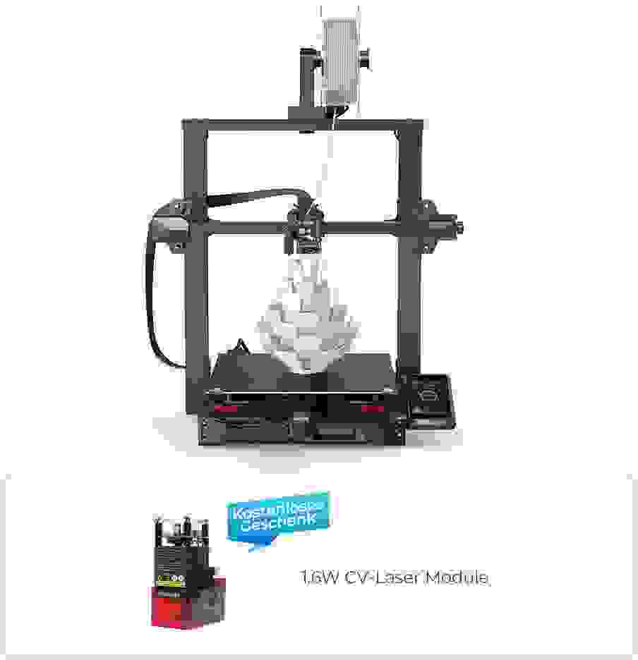 Ender-3 S1 Plus 3D-Drucker Upgrade-Kombination