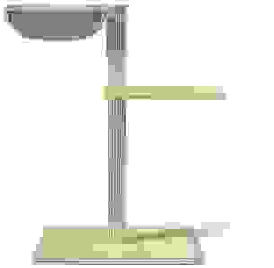 VIU-2 Kratzbaum – Ahorn Natur / Signalgrau – Flanell