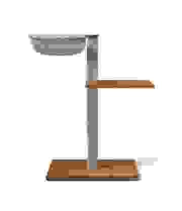 VIU-2 Kratzbaum – Nussbaum Grau / Signalgrau – Flanell