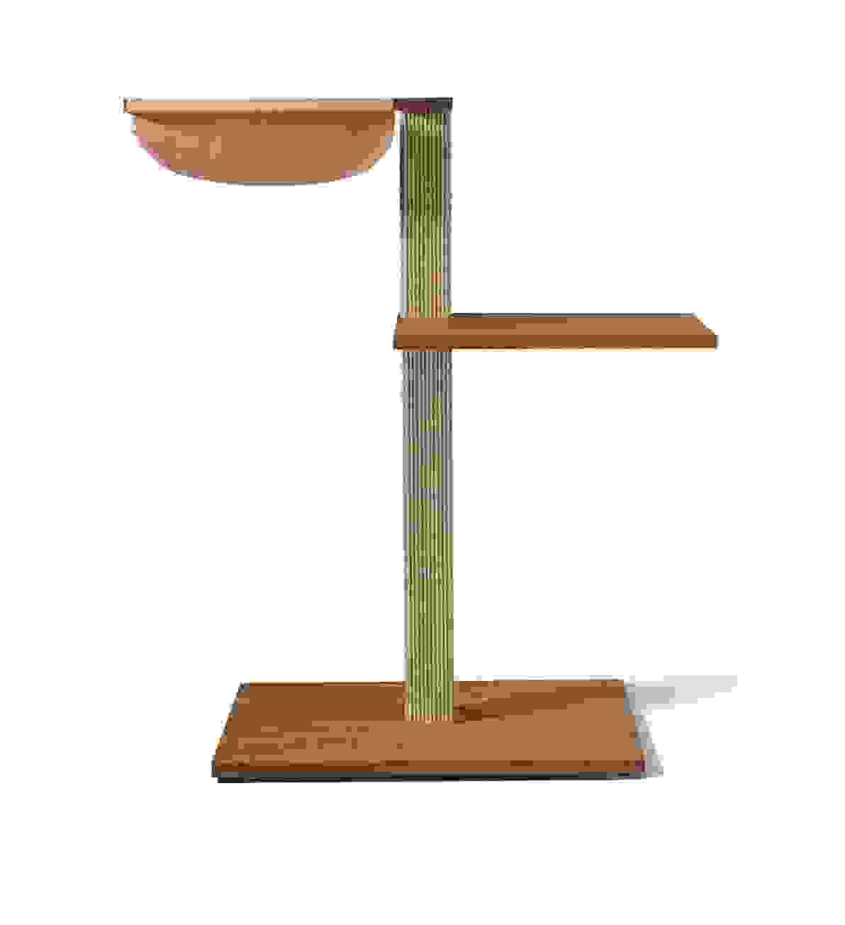 VIU-2 Kratzbaum – Nussbaum Beige / Altrosa