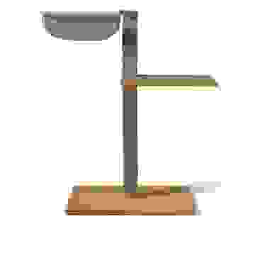 VIU-2 Kratzbaum – Eiche Natur Grau / Signalgrau – Flanell