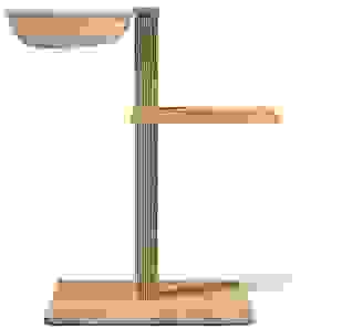 VIU-2 Kratzbaum – Eiche Weiß Beige / Strandbeige