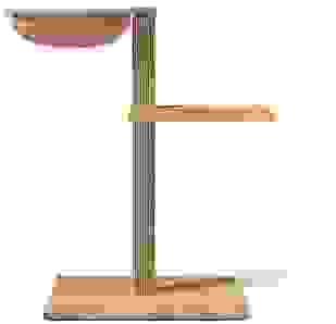VIU-2 Kratzbaum – Eiche Weiß Beige / Altrosa