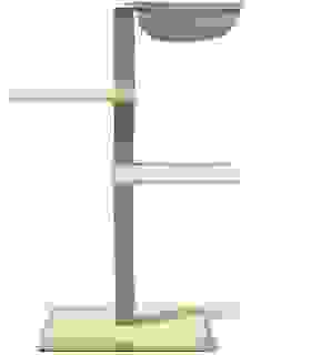 VIU-3 Kratzbaum – Zirbe Grau / Signalgrau – Flanell