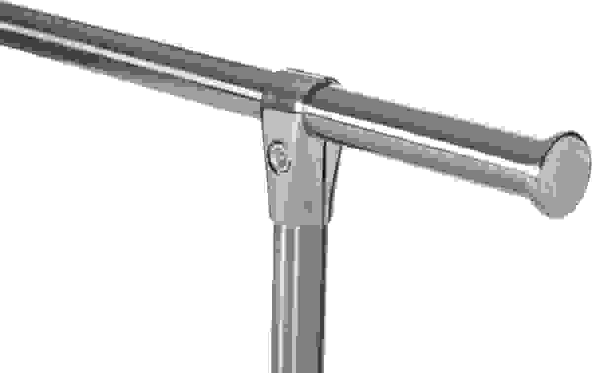 2er-Set Perel Metall-Wäscheständer mit 2 Stangen MP62 - 75kg Kapazität - 145x50x155cm