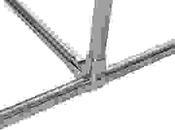 2er-Set Perel Metall-Wäscheständer mit 2 Stangen MP62 - 75kg Kapazität - 145x50x155cm
