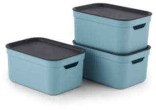 3er Set Deko Box mit Deckel A5 JIVE