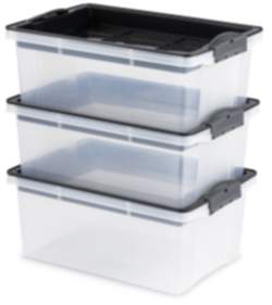 3er Set Stapelbox DOME A4 JIVE