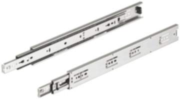 Accuride 3832 DO Schubladenschiene mit Rastung in ausgezogener Position Vollauszug Tragkraft 45 kg