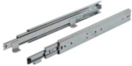 Accuride Schubladenschiene Vollauszug 5517‐60 Tragkraft bis 60 kg Stahl aufliegende Montage