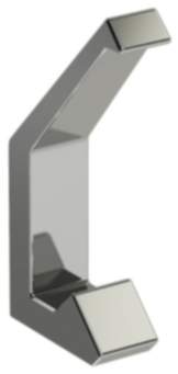 Alpenstahl Garderobenhaken TINY / TAURUS aus Metall eckig