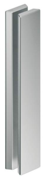 Alpenstahl Glastürgriff beidseitig breit für Glastüren Aluminium
