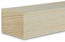 Amco Holzleiste Rechteckleiste Fichte 5x60x1000 mm Massivholz unbehandelt
