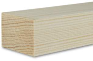 Amco Holzleiste Rechteckleiste Fichte 5x60x1000 mm Massivholz unbehandelt