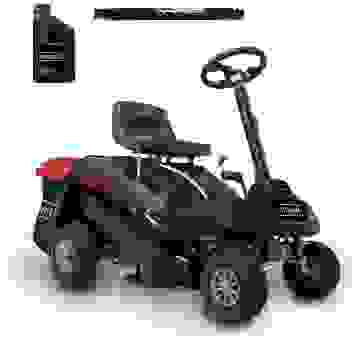 Aufsitzrasenmäher MR196-61 Scheppach - 6.5PS | 61cm Schnittbreite | in