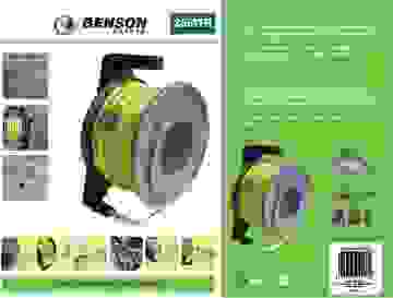 Benson Schlauchaufrollerset 2 in 1 - inklusive 25m Schlauch