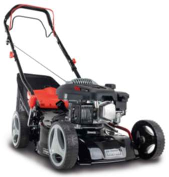 Benzin Rasenmäher MS132-42 SE scheppach - 3,4PS | Radantrieb | 42cm Sc