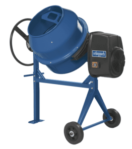 Betonmischer MIX125 scheppach - 230V 50Hz 550W - 125L Neuware