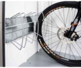 Biohort Fahrradständer bikeHolder für Gerätehäuser und HighBoard, für 3 Räder