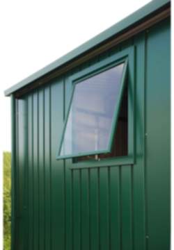Biohort Fenster Europa quarzgrau-metallic 600x500 mm