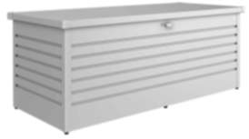 Biohort Freizeit Box Gr. 180 silber-metallic 790x1810x710 mm