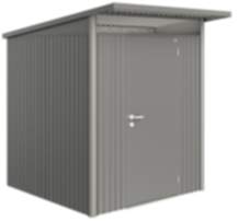 Biohort Gerätehaus AvantGarde Gr. A1 quarzgrau-metallic mit Standardtür