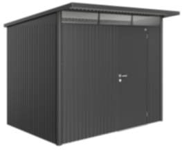Biohort Gerätehaus AvantGarde Gr. A5 dunkelgrau-metallic mit Standardtür
