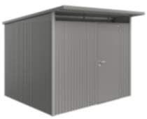 Biohort Gerätehaus AvantGarde Gr. A6 quarzgrau-metallic mit Standardtür