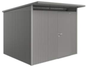 Biohort Gerätehaus AvantGarde Gr. A6 quarzgrau-metallic mit Standardtür