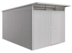 Biohort Gerätehaus AvantGarde Gr. A8 silber-metallic mit Standardtür