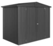 Biohort Gerätehaus Europa Gr. 1 dunkelgrau-metallic 840x1720x1960 mm