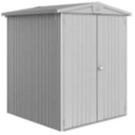 Biohort Gerätehaus Europa Gr. 1 silber-metallic 840x1720x1960 mm